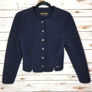 Geiger Austria navy blue size 38 vintage jacket